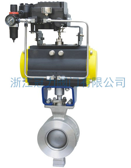 氣動V型球閥的工作原理怎樣