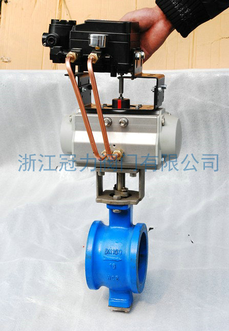 氣動(dòng)V型調(diào)節(jié)球閥在通氣后常開有哪些原因？